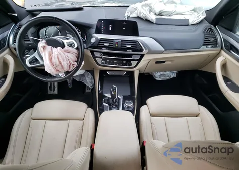 2021 BMW X3 Sdrive30I из США, поврежденный, VIN 5UXTY3C07M9E82696